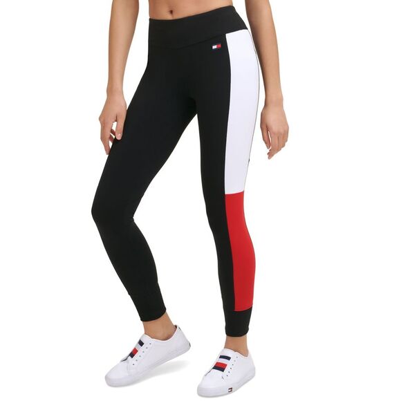 Colorblocked Logo Full Length Leggings - Picture 1 of 1